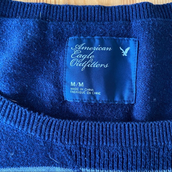 AEO Striped Poncho - Picture 6 of 10